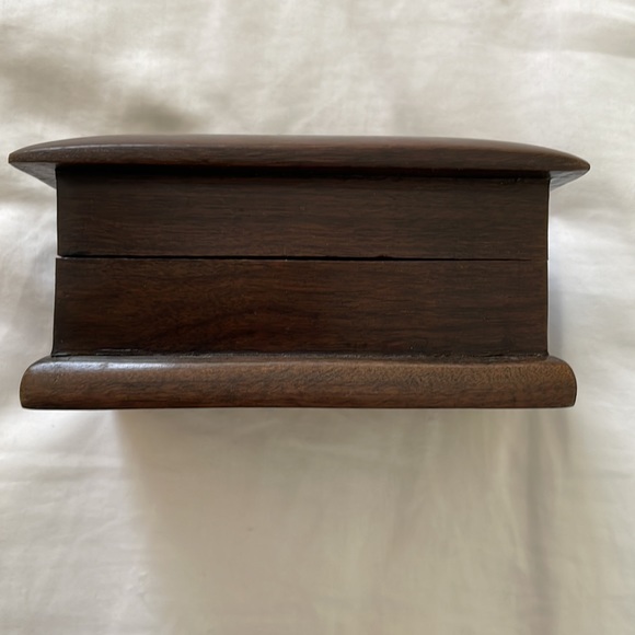 Handmade Wooden Box with Bone Inlay - Picture 4 of 10